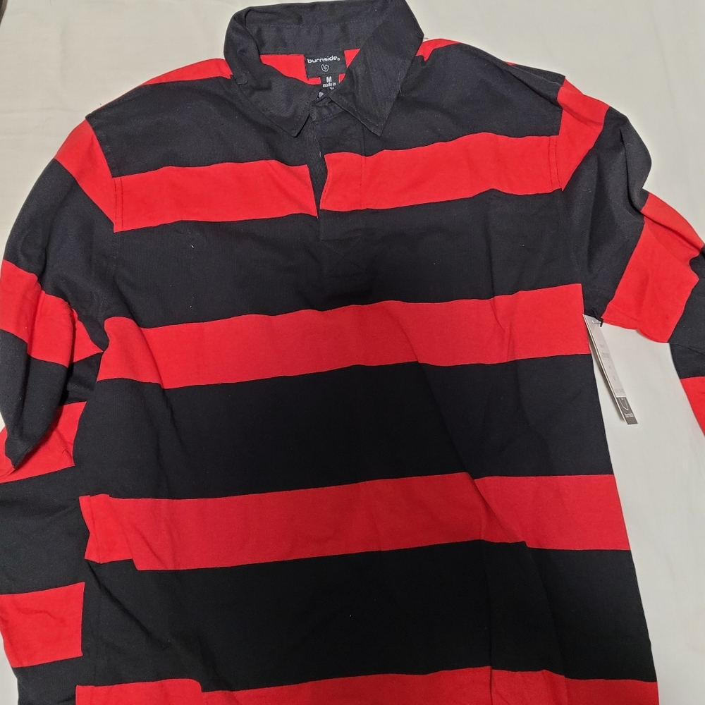 Burnside long sleeve tee shirt size M never used brand new